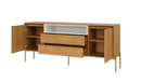 Balcão Buffet de 1,84 com pés metpalicos 100% MDF